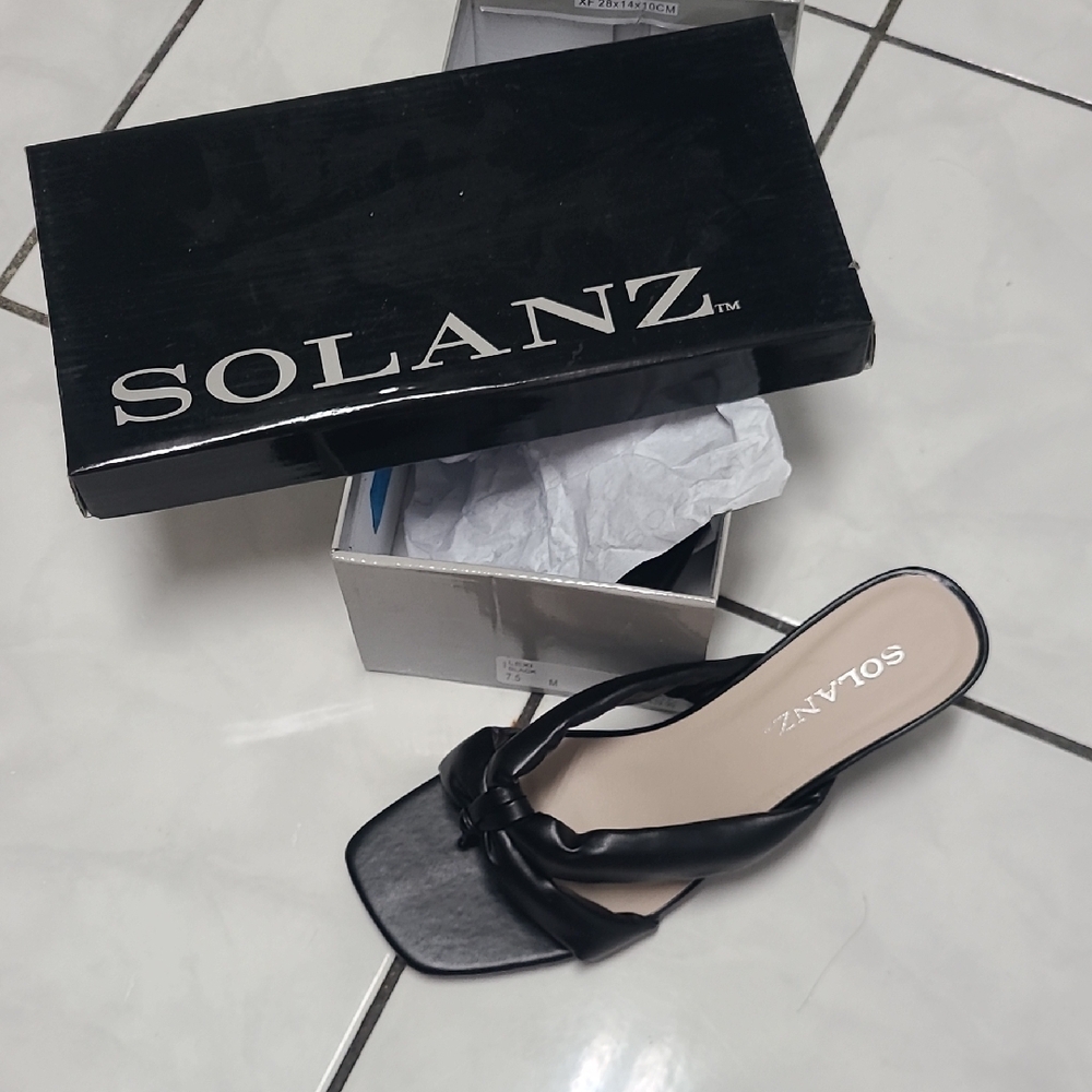 Women's Black Sandals